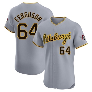 Caleb Ferguson Men's Elite Pittsburgh Pirates Gray Road Jersey