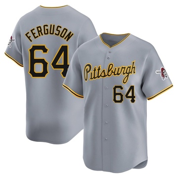 Caleb Ferguson Men's Limited Pittsburgh Pirates Gray Away Jersey