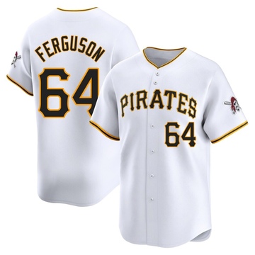 Caleb Ferguson Youth Limited Pittsburgh Pirates White Home Jersey