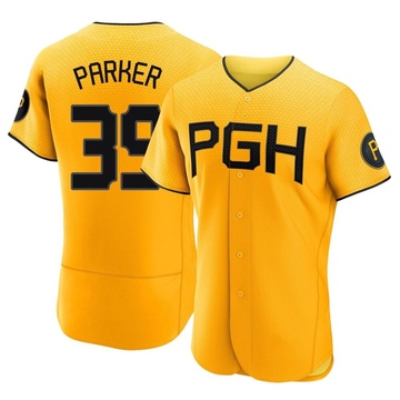 Dave Parker Men's Authentic Pittsburgh Pirates Gold 2023 City Connect Jersey
