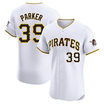 Dave Parker Men's Elite Pittsburgh Pirates White Home Jersey