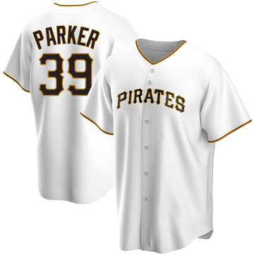 Dave Parker Youth Replica Pittsburgh Pirates White Home Jersey