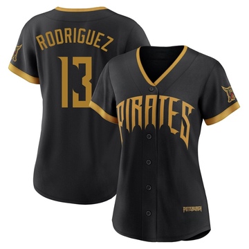Endy Rodriguez Women's Limited Pittsburgh Pirates Black 2026 City Connect Stadium Jersey