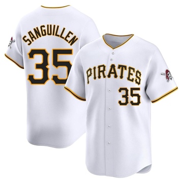 Manny Sanguillen Men's Limited Pittsburgh Pirates White Home Jersey