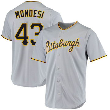 Raul Mondesi Youth Replica Pittsburgh Pirates Gray Road Jersey