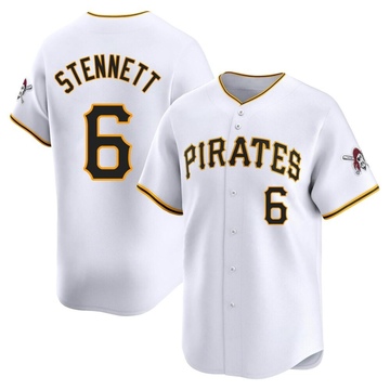 Rennie Stennett Men's Limited Pittsburgh Pirates White Home Jersey