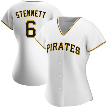 Rennie Stennett Women's Replica Pittsburgh Pirates White Home Jersey
