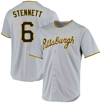Rennie Stennett Youth Replica Pittsburgh Pirates Gray Road Jersey