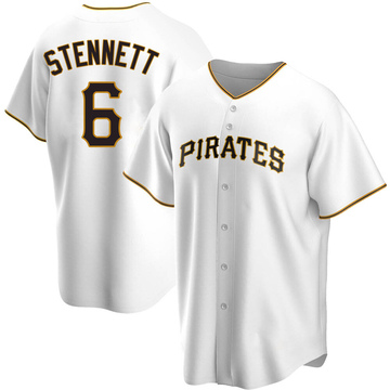 Rennie Stennett Youth Replica Pittsburgh Pirates White Home Jersey