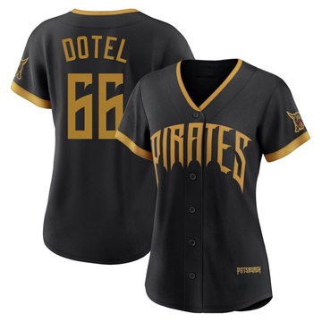 Wilber Dotel Women's Limited Pittsburgh Pirates Black 2026 City Connect Stadium Jersey
