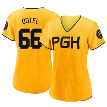 Wilber Dotel Women's Replica Pittsburgh Pirates Gold 2023 City Connect Jersey