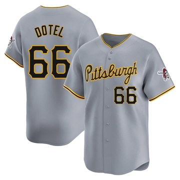 Wilber Dotel Youth Limited Pittsburgh Pirates Gray Away Jersey