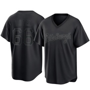 Wilber Dotel Youth Replica Pittsburgh Pirates Black Pitch Fashion Jersey
